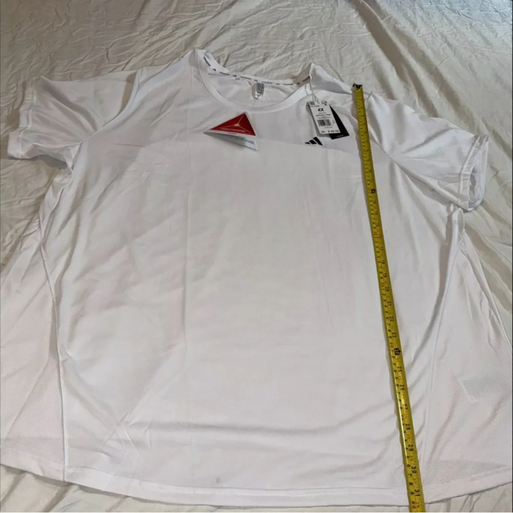 Adidas Men's D4M Training T-Shirt Short Sleeve 4XL White